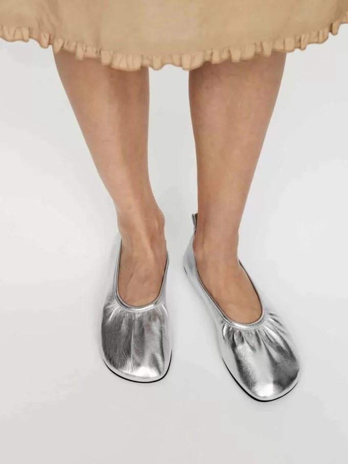 Ballerine in pelle Ballerine in pelle