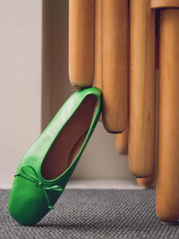 Ballerine in pelle Ballerine in pelle