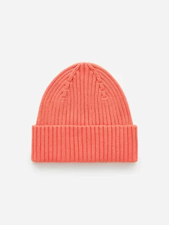 Berretto in maglia a coste