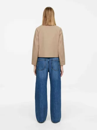 Blazer Doppiopetto In Cotone