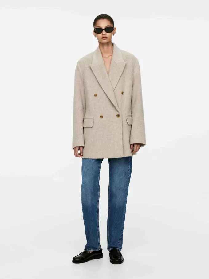 Blazer in lana spazzolata Blazer in lana spazzolata