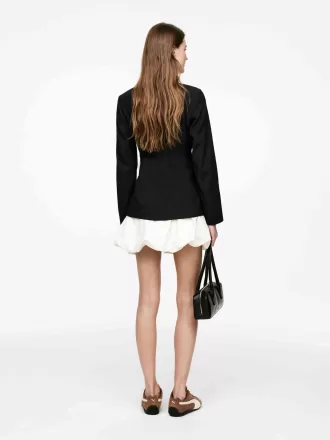 Blazer in misto lino