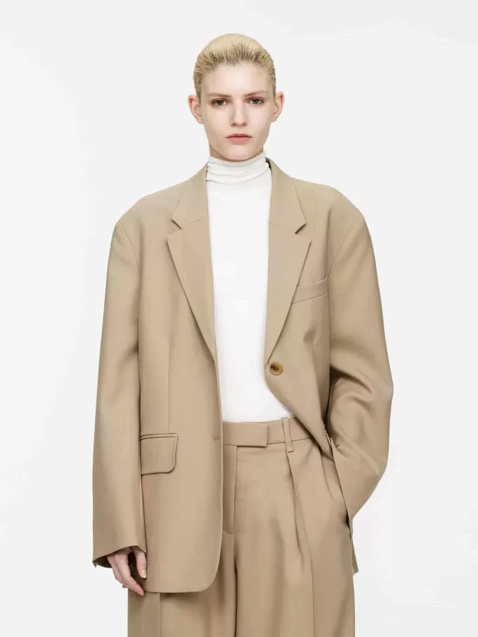 Blazer oversize in lana Blazer oversize in lana