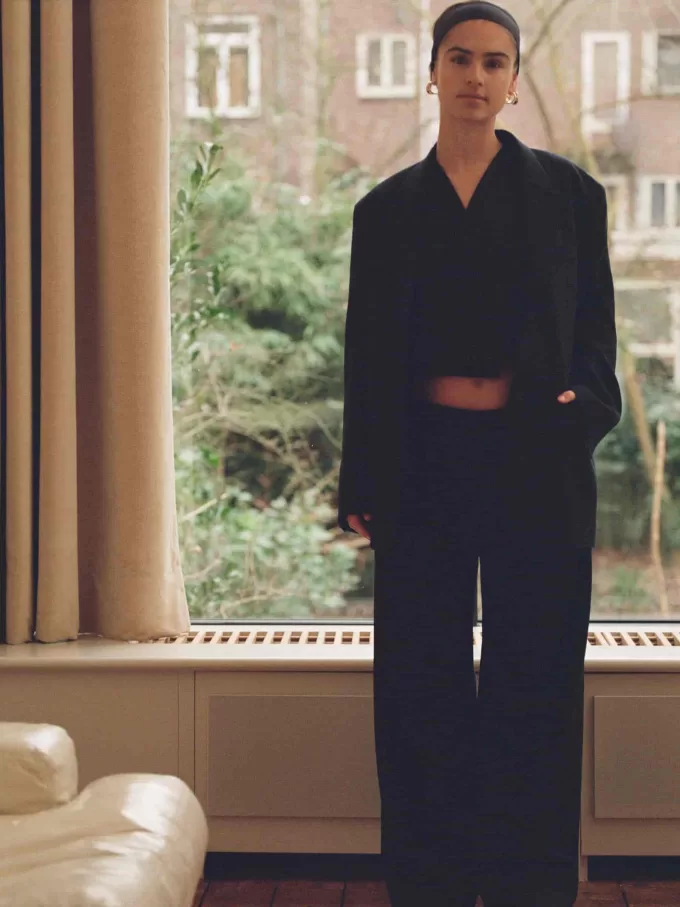 Blazer oversize in lana Blazer oversize in lana