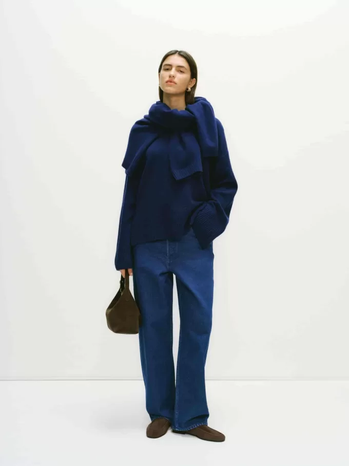 Borsa in pelle scamosciata Borsa in pelle scamosciata