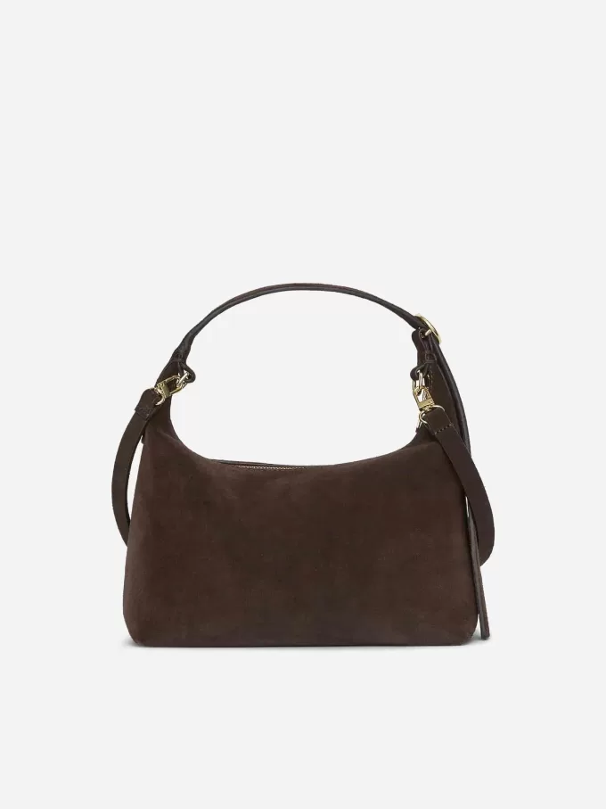 Borsa in pelle scamosciata Borsa in pelle scamosciata