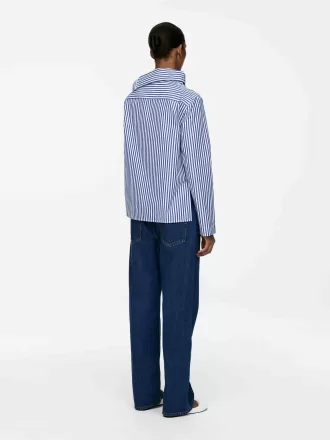 Camicetta con colletto ripiegato