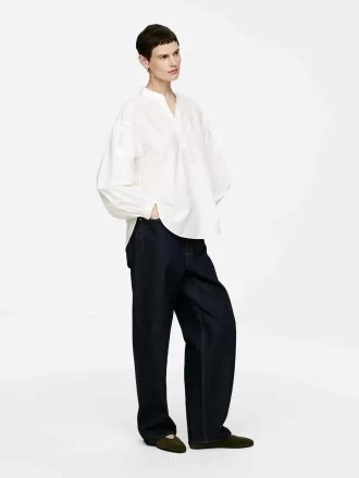 Camicetta con maniche voluminose