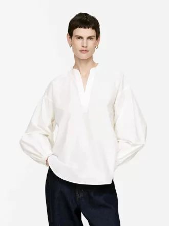 Camicetta con maniche voluminose