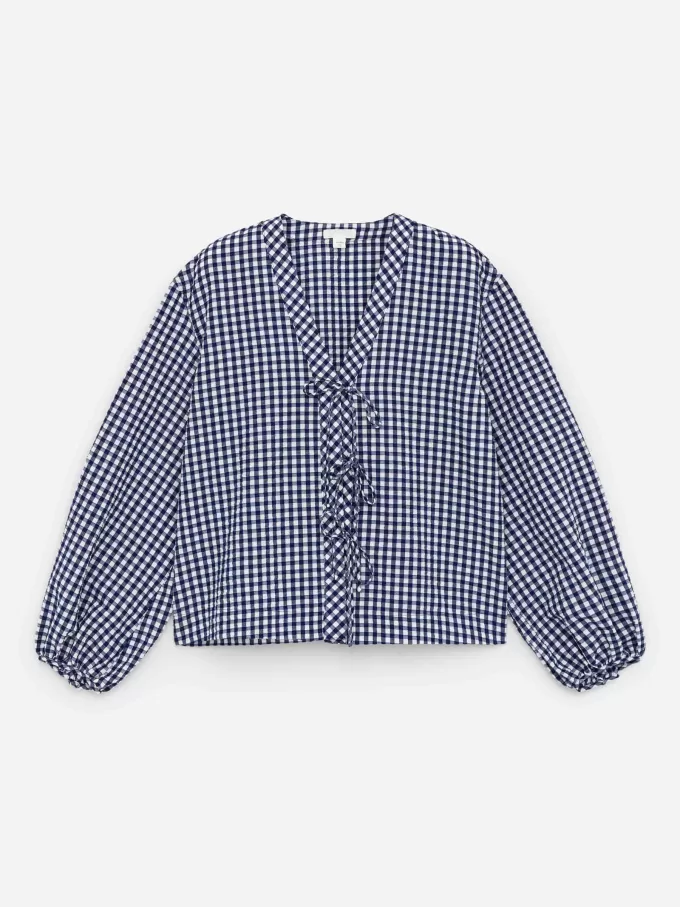 Camicetta in seersucker Camicetta in seersucker