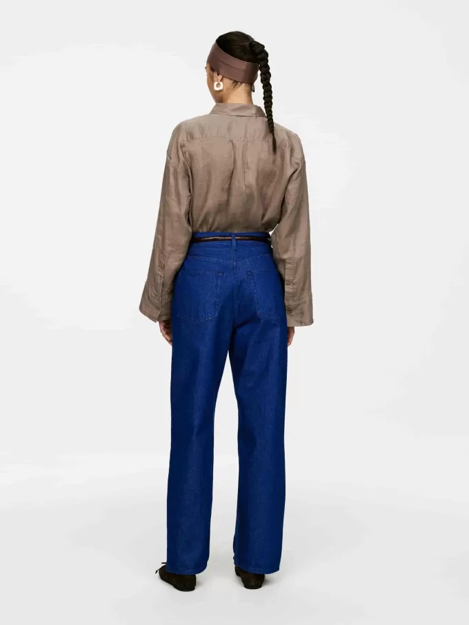 Camicia di lino ampia Camicia di lino ampia