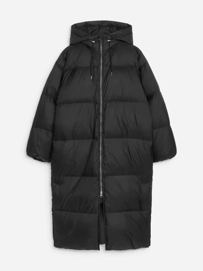 Cappotto lungo in piumino riciclato Cappotto lungo in piumino riciclato