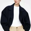 Cappotto oversize in misto lana Cappotto oversize in misto lana