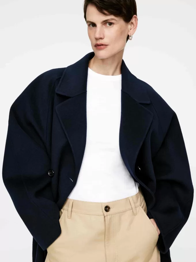 Cappotto oversize in misto lana Cappotto oversize in misto lana