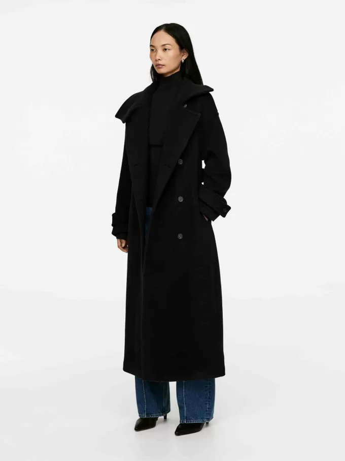 Cappotto oversize in misto lana Cappotto oversize in misto lana