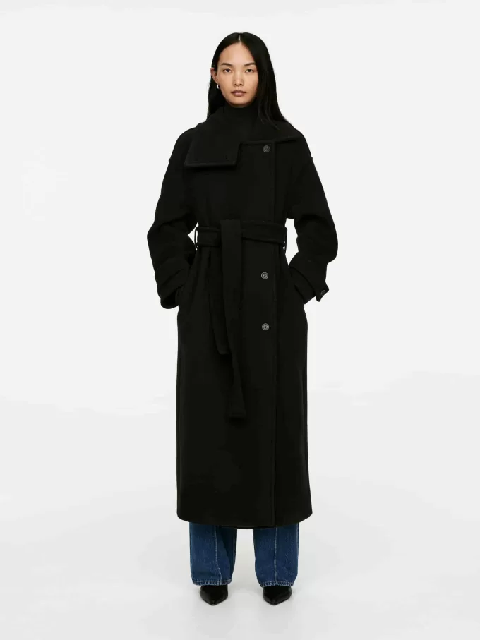 Cappotto oversize in misto lana Cappotto oversize in misto lana