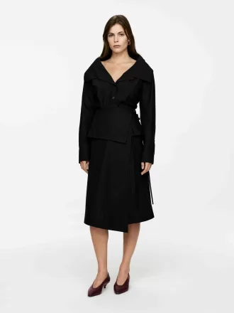 Décolleté in pelle