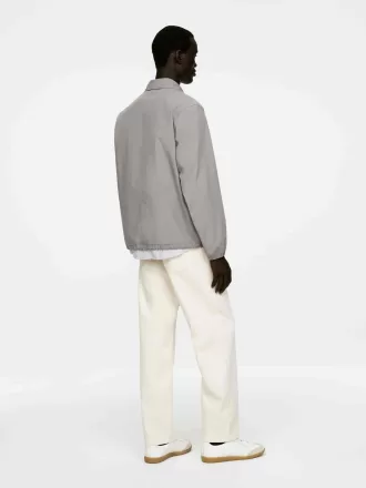 Giacca camicia in misto cotone