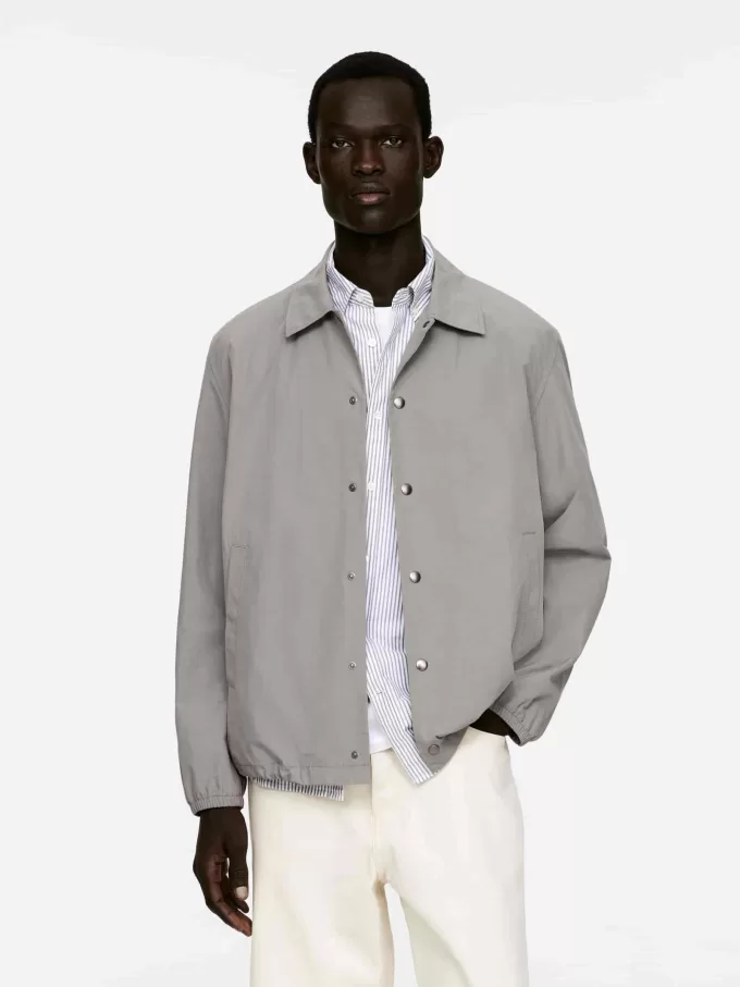 Giacca camicia in misto cotone Giacca camicia in misto cotone