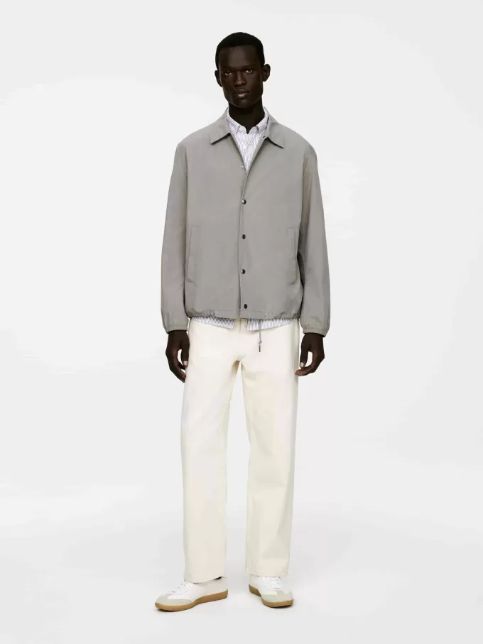 Giacca camicia in misto cotone Giacca camicia in misto cotone