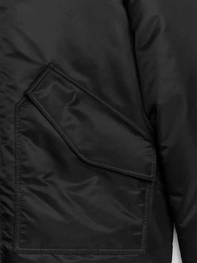 Giacca da volo in piumino riciclato Giacca da volo in piumino riciclato