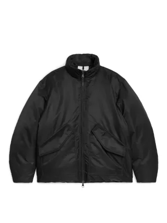 Giacca da volo in piumino riciclato