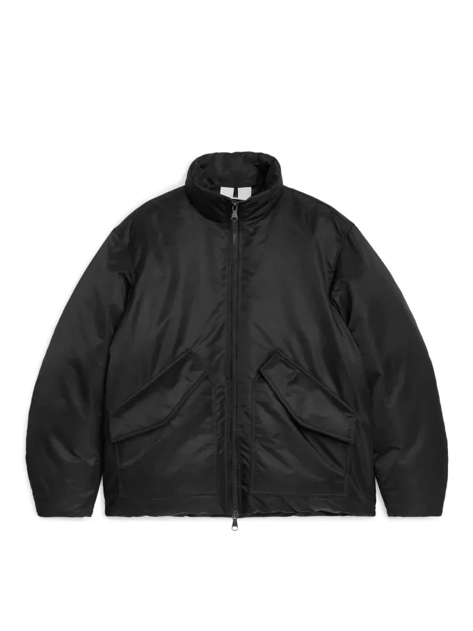 Giacca da volo in piumino riciclato Giacca da volo in piumino riciclato