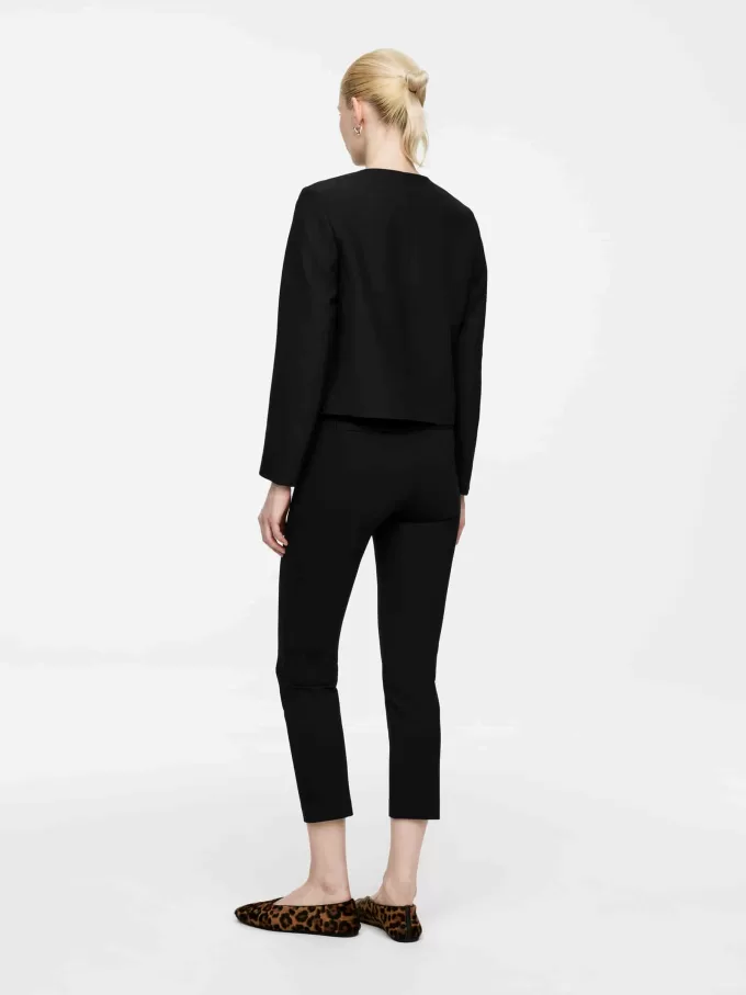 Giacca senza colletto Giacca senza colletto