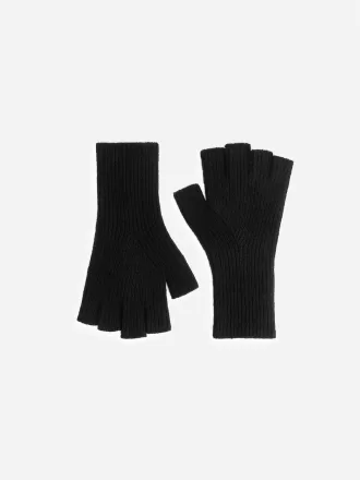 Guanti di lana senza dita