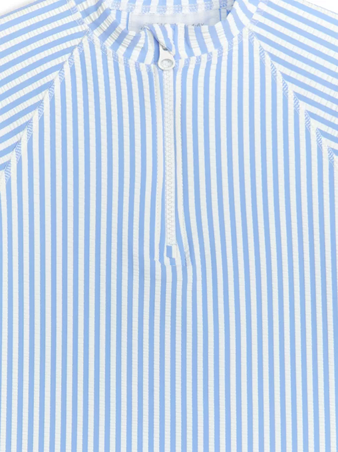 Maglia in seersucker UV a maniche lunghe Maglia in seersucker UV a maniche lunghe