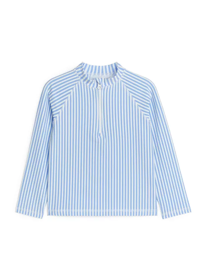 Maglia in seersucker UV a maniche lunghe Maglia in seersucker UV a maniche lunghe