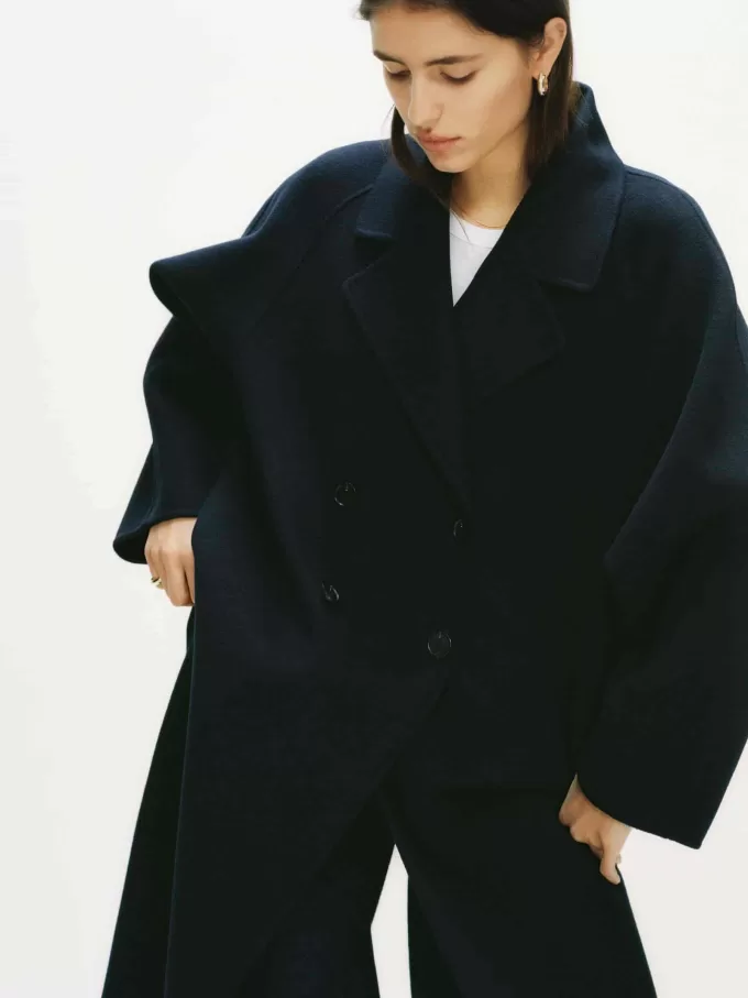 Cappotto oversize in misto lana Cappotto oversize in misto lana