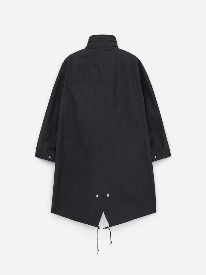 Parka a coda di pesce in nylon Parka a coda di pesce in nylon