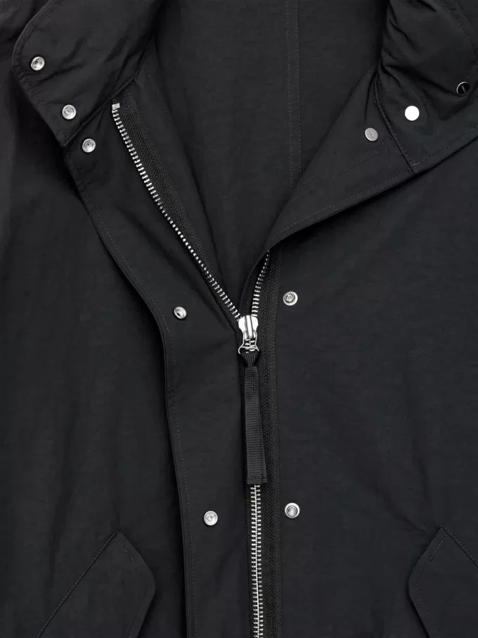 Parka a coda di pesce in nylon Parka a coda di pesce in nylon