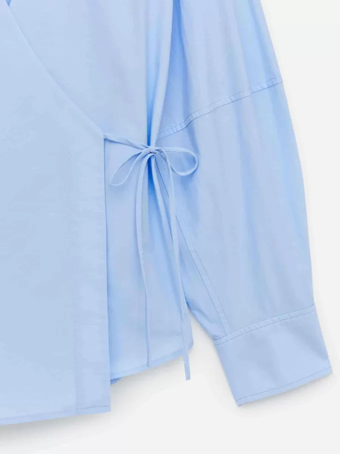 Parte superiore avvolgente in cotone Parte superiore avvolgente in cotone