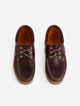 Scarpa da barca Timberland cucita a mano con 3 occhielli