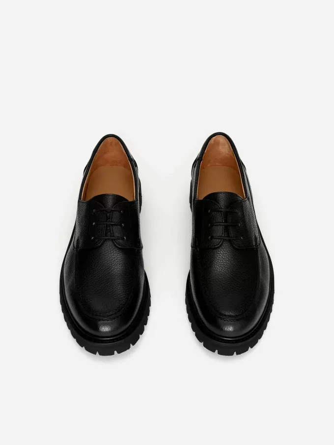 Scarpe da barca in pelle