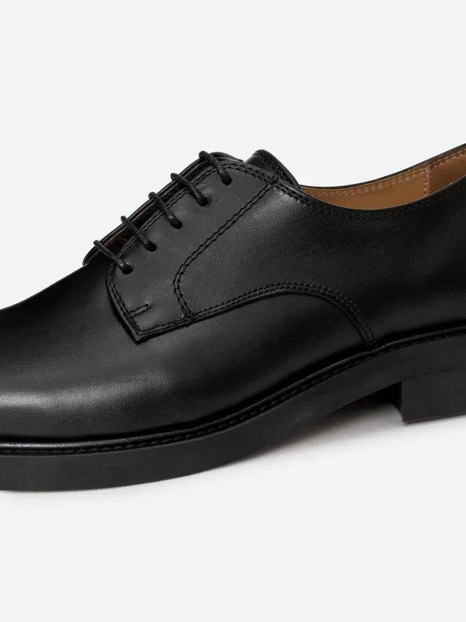 Scarpe derby in pelle