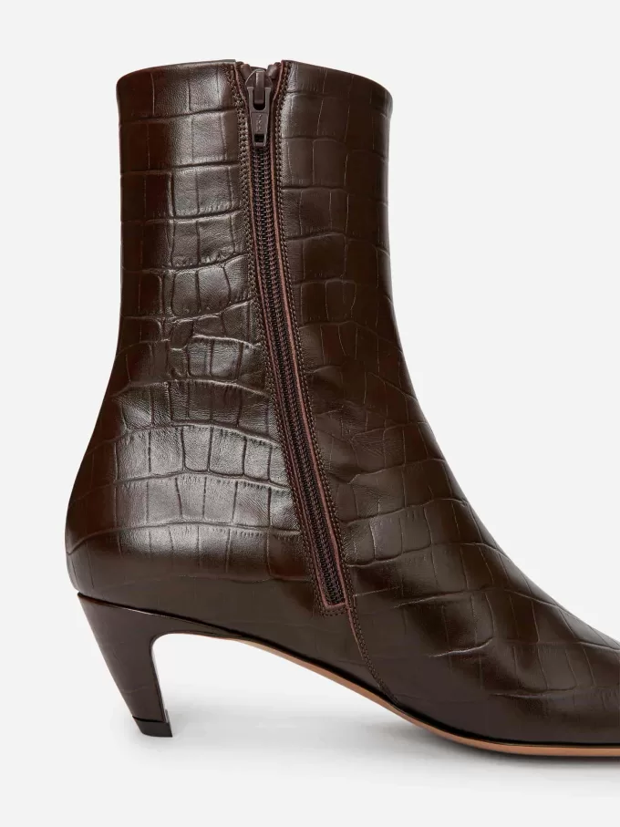 Stivaletti con punta quadrata Stivaletti con punta quadrata