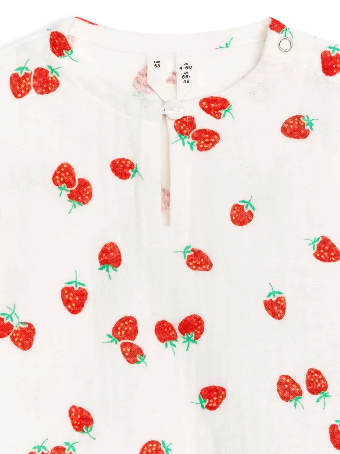 T-shirt in mussola di cotone T-shirt in mussola di cotone