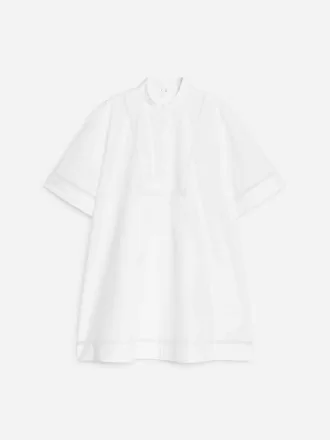 Tunica in cotone a maniche corte Tunica in cotone a maniche corte